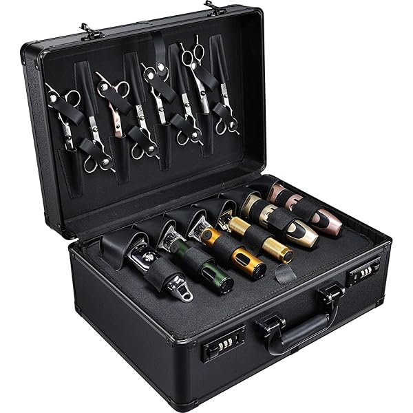 Amazon.com: Kinglioncase Barber Case Clipper Bag Black, Hair Kit